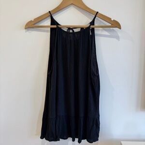 ASOS Black Sleeveless Camisole with Tie Back